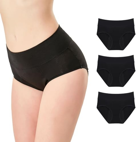 Smarthers Bragas Menstruales para Mujer Premium, Absorbentes, Lavables, Higiénicas y Cómodas, Certificado Oeko-Tex, para Todo Tipo de Flujos