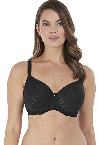 Fantasie Women's Ana Underwire Rebecca Molded Spacer T-Shirt Bra, Black, 36DD