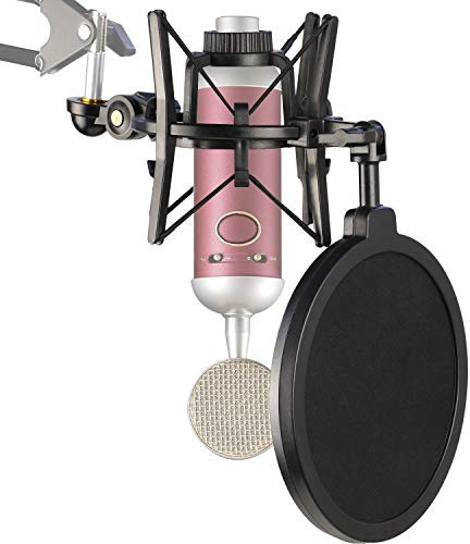 BlueSpark Suspension Antichoc Professionnelle avec Filtre anti-pop pour Réduire le Bruit de Vibration du Microphone, Support Antichoc du Micro à Condensateur BlueSpark par YOUSHARES