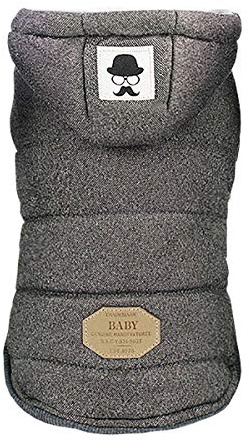 Hundemantel Kleidung Mäntel Hoodie Kaltes Wetter Mäntel Warme Winterjacken Winter Dicke Kleidung Hund Gemütliche Jacke für Kleine Hund Mittlere Katze