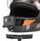 Lupholue Motorcycle Helmet Chin Mount Kits with Adhesive Curved Pads for GoPro Hero 13 12 11 10 9 8 7 (2018), 6 5 4 3, Hero Black, Session, Xiaomi Yi, SJCAM, AKASO, Camppark & Other Action Cameras