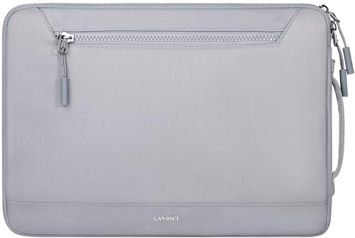 LANDICI Funda protectora de 360° para laptop de 14 a 15 pulgadas, bolsa impermeable para MacBook Pro14/15 M1/M2 2020-2022, MacBook Air 15.3, Surface Laptop 5/4 de 15 pulgadas, HP Acer Chromebook 14,