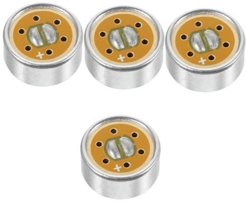 ibasenice 4stücke Handheld Mikrofon Kern Mit Geräuschreduzierung Hochsensibles Kondensatormikrofon Für Live-übertragungen Und Aufnahmen Für Blogger Und Sprecher