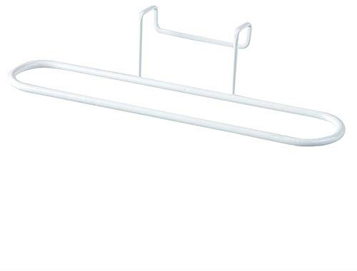 Handtuchhalter, Handtuchhalter, Organizer, Aufhänger, praktischer Handtuchhalter, Schrank, Hängeschrank, schwarzer Handtuchhalter (Farbe: Schwarz)