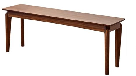 Esszimmerbank, Esszimmer Sitzbank, Küchenbank, Essbank, Holzbank for den Eingangsbereich, Bettbank für Esszimmer, Schlafzimmer, Garten, Eingangsbereich, Bauernhaus, Flur, Wohnzimmer(Brown,100*30*45cm)