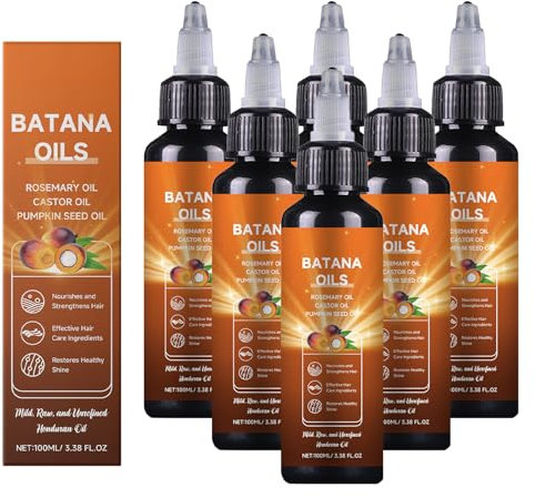 Oli di Batana liquidi 4 in 1 per la cura dei capelli, olio di rosmarino, olio di semi di zucca, maschera per capelli batana, previene i capelli secchi e la caduta dei capelli per tutti i tipi di