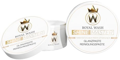Allzweckreiniger Reinigungspaste 250ml - Dickflüssige Putzmittel Zitronenduft - Edelstahlreiniger Küche Hinterlässt Keine Streifen - Induktionskochfeld Reiniger und Glanz, Chrom, Keramik
