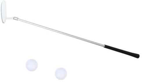 ROMISBABA Mazze Golf Putter Sezioni Staccabile Attrezzatura Golf Portatile e Leggera per Allenamento Indoor e Outdoor Resistente Argento