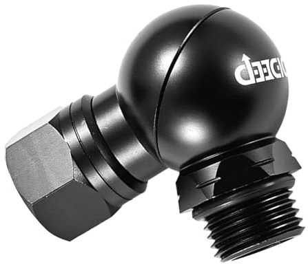 mophrati Drehbarer Niederdruckschlauchadapter für Tauchregler (2. Stufe) – 360° Drehgelenk für verbesserte Leistung unter Wasser