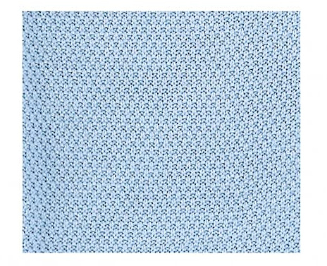 Pirulos 28013320 - Toquilla tricot texturas, 110 x 140 cm, color azul