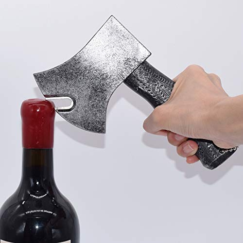 AMJUDOT AXE Bottle Opener Retro Axe Beer Opener Refrigerator Axe Hammer Thor Bottle Openers Fridge Axe Opener Magnetic