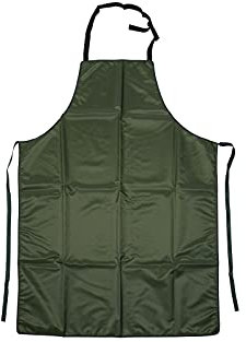 Piantallegra - Grembiule professionale 90cm x 110cm in nylon verde da giardinaggio ideale per decespugliatore per la pulizia del pesce, ortaggi o toelettatura animali.Resistente e impermeabile.
