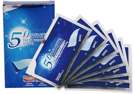 Rpanle Teeth Whitening Strips, Teeth Whitening, 14 Pcs 7 Packs Teeth Whitener Strips, Whitening Strips for Removing Smoking Coffee Stain