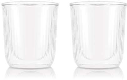 Bodum Douro 12124-10 Set mit 2 Sake-Gläsern, doppelwandig, 0,145 l