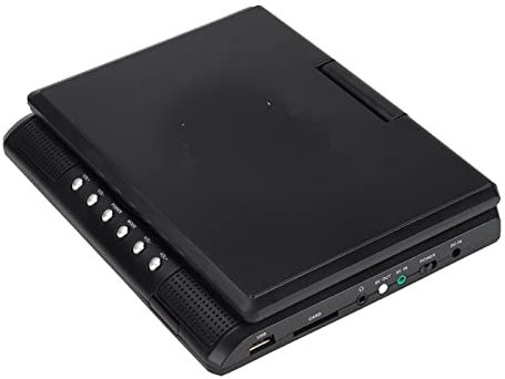 Lecteur DVD Portable Mini Télévision TV 7.8 Pouces Lecteur DVD Portable Écran Pivotant Rechargeable TV Chargeur De Voiture Gamepad