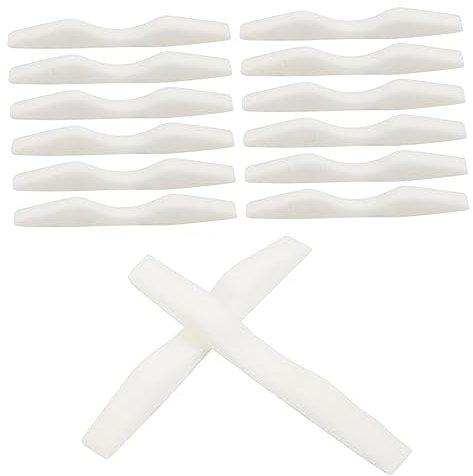 PartyKindom 1tasche Antibeschlag Nasenbrücke Polster Weiß Weiche Memory-Schaum Nose Pads Für Brillen Trageschutz Bei Masken Sport Outdoor Alltag