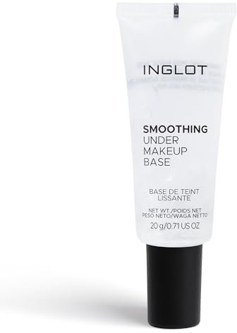 Inglot Base Fissante per il Trucco | Pelle Liscia e Duratura | Applicazione Perfetta e Lunga Tenuta | Riduce la Visibilità dei Pori e delle Rughe | Smoothing Under Make-Up Base | 20g