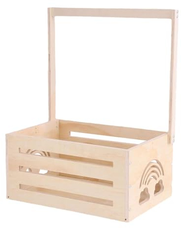 EHJRE Babyparty Kistenschrank, Stabiler Geschenkkorb für Die Babyparty Neuer