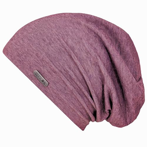 WEROR Beanie Damen Herren – weiche und leichte Longbeanie Mütze – Slouch Jersey Beanie – WEROR-428.1