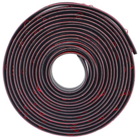 Junta de goma para ventanas de 8 metros, 19 mm, para parabrisas y techo, para coches y motocicletas, protección contra corrientes de aire y humedad