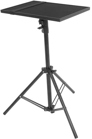 jojofuny Soporte de Proyector con Trípode Ajustable Soporte de Proyector de Pie para Tabletas Y Portátiles