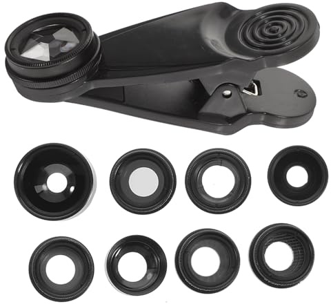 FONDOTIN Telefon-Kamera-objektiv-kit Mit Weitwinkel Und Fisheye-objektiv Für Makro Und Teleaufnahmen Inklusive Cpl-objektiv Für Klare Bilder