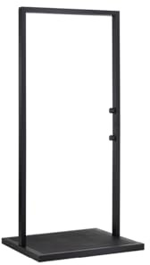 STEINBACH Solardusche The Gate – 049095Y – Selbststehende Gartendusche in Schwarz mit 30 l Aluminiumtank im Bodenpanel und wählbarer Duschfunktionen aus Regendusche oder Schwalldusche – 220 cm hoch