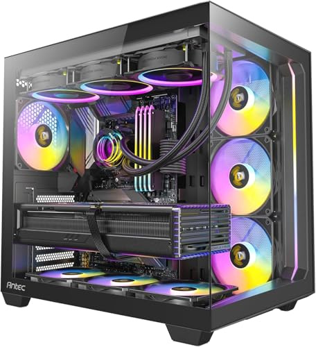 EMCA4 Computer Gaming PC Assemblato Ultra 9 285k 24core 5,7Ghz- RTX 5080 16GB - M.2 1TB nvme Gen4 - Ram 32GB DDR5 6000mhz XMP - Z890 WIFI - 10 Ventole ARGB - Dissipatore Liquido 360mm - Windows 11