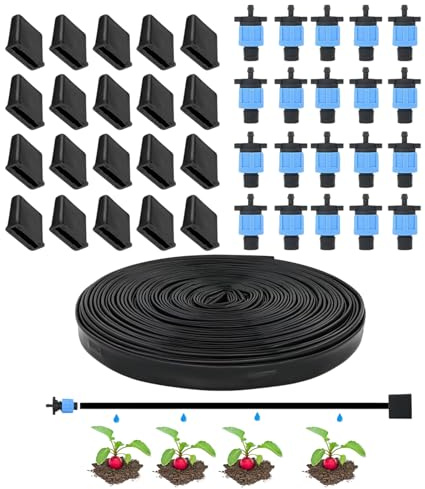 Système d'Irrigation pour Jardin | Arrosage Automatique pour de Jardin | Accessoire Jardinage Pour Cultures Sous Serre, Hydroponie, Potager Et Verger