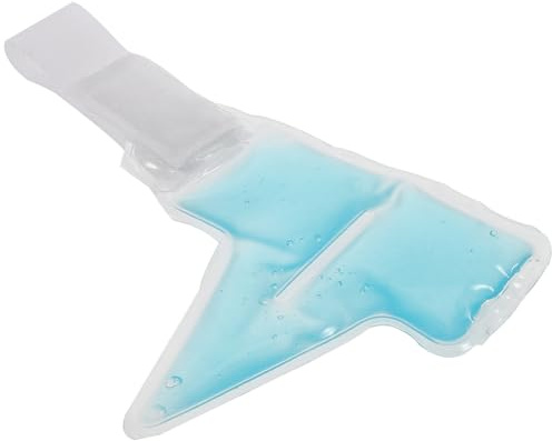 Alipis Wiederverwendbarer Kühlakku aus Gel für Finger mit Eisfinger Hülle und Leichter Pp Materialien zur Schmerzlinderung und Arthritis Therapie im Alltag