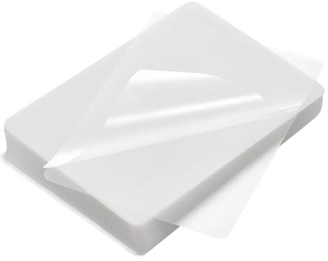 Laminating Pouches Set – 200 Pcs 70 x 97 mm Clear Laminator Film Pockets – Small Laminating Sheets for Photos Documents Cards – Laminator Supplies