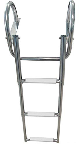 OSCULATI Scaletta 3 gradini Bianchi con corrimano