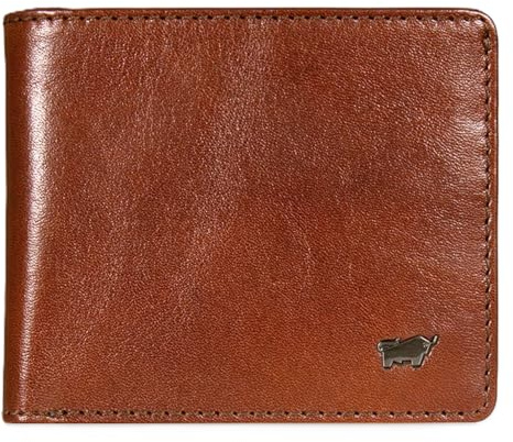 BRAUN BÜFFEL Herren RFID Geldbörse aus echtem Leder Country - Portemonnaie - 7 Kartenfächer - Braun