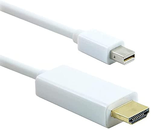 J10S - Cable Mini DisplayPort a HDMI (1,8 m, compatible con Thunderbolt HDMI 4K Ultra HD 2160p Full HD 1080p)