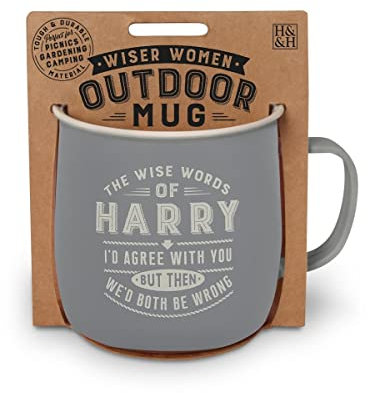 History & Heraldry Personalised Outdoor Mug (Harry)