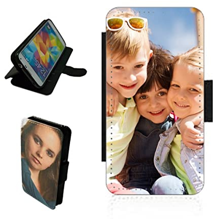 Customised-Printing For Samsung Galaxy A13 5G Personalised Wallet phone case PU leather with any picture or logo Upload your picture Black