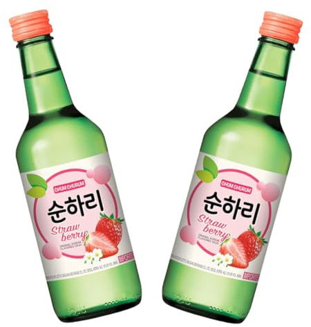 Soju Coreano Sabor a Fresa