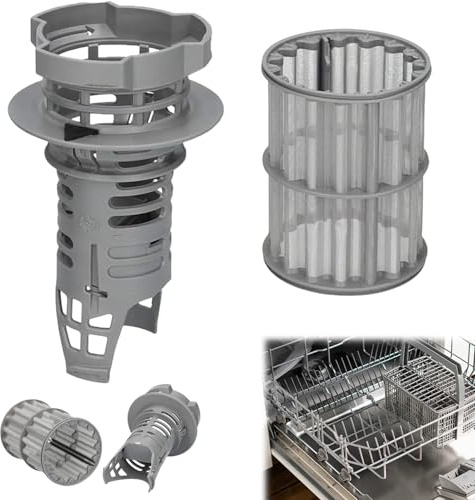 Filtres Fins pour Lave-Vaisselle, Filtre Maille pour Lave-Vaisselle, Micro-Filt-res pour Lave-Vaisse-lle, Filt-re à Saleté pour LaveVaisselle, Micro Filt-re Fin,Convient à la Plupart des LaveVaisselle