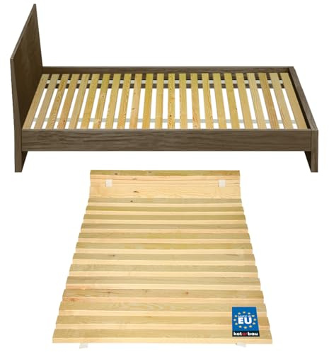 KOTARBAU® Lattenrost 80 x 200 cm - Holzlatten für Bett – Stabiler Rahmen - Optimale Luftzirkulation - Robuste Konstruktion - Ideal für Matratze