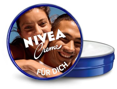 NIVEA Creme Fotodose, personaliserbare Feuchtigkeitscreme für alle Hauttypen, die beliebte NIVEA Hautpflege als originelles Foto Geschenk mit persönlicher Botschaft zum Muttertag (75 ml)