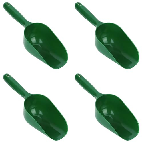 Petite Pelle Plastique Jardin 4 Pièces, Ergonomique, 29*10*7.5cm, Pelle De Jardinage À Main Pour Planter Des Accessoires De Jardinage De Transplantation (Vertes)