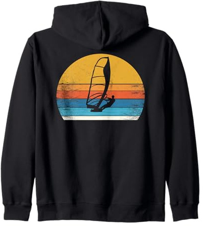 Windsurfing Segel Surfbrett Windsurfen Vintage Windsurf Kapuzenjacke