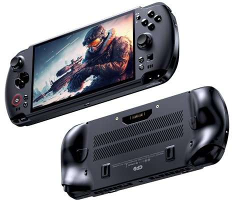 WEELIAO GPD Win 5 PC da gioco portatile con CPU AMD Ryzen AI Max+ 395, batteria sostituibile da 80 Wh, display da 7 pollici a 120 Hz, palmare portatile da gioco con raffreddamento ad aria, Windows
