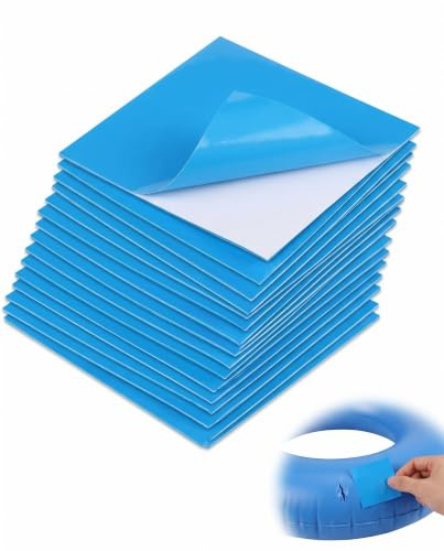 YIPFEN 15 Parches Piscina, Adhesivo Subacuático Impermeable, Kit Reparación PVC Inflable Ultra Resistente, Sella Fugas Bajo el Agua sin Vaciar