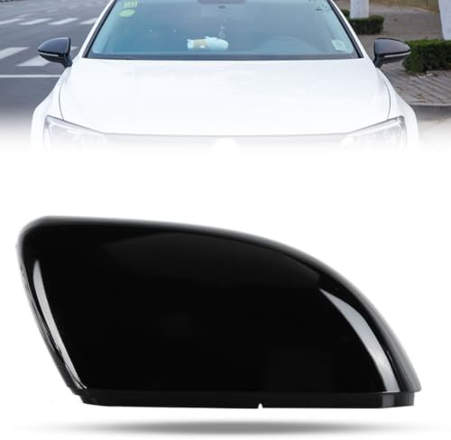 carcasa retrovisor golf 6 + Carcasa del espejo retrovisor Carcasa del espejo retrovisor, negro Carcasa del espejo derecho del autom¨®vil Carcasa negra para 6 2009-2012