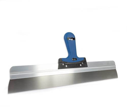 Karl Dahm Flächenspachtel 40-50 cm – Rostfreie Edelstahl-Spachtel mit ergonomischem Griff – Profi Werkzeug zum großflächigen Verspachteln von Wand- und Bodenflächen - für Profi & Heimwerker (50 cm)