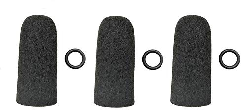 Crystal Mic Three (3) Replacement Windshield for David Clark Pro Helmets
