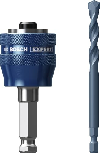 Bosch 2X Expert Power Change Plus with Pilot Drill with Drill Bit, TCT-Drill 8.5 x 105 mm (for Brick, Soft Ceramic Tiles, Ø 8,5 mm, Professional Accessory Drill Driver)