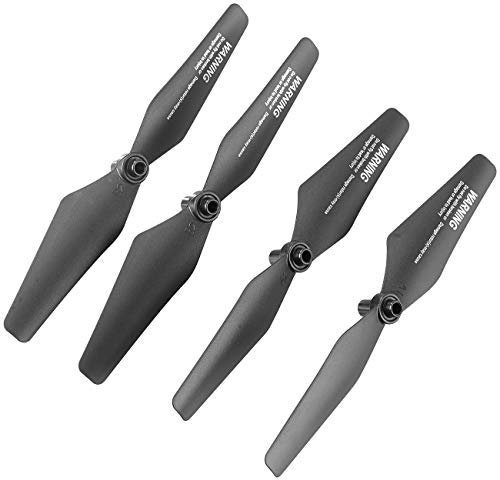 Simulus Zubehör zu Drohne faltbar Kamera: Ersatz-Rotoren-Set für Faltbarer WiFi Quadrocopter GH-35.FPV (Faltbare Drohnen mit HD-Camera, WLAN-Quadrocopter, Spielzeug)