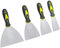 4Pack Paint Wallpaper Scraper Set，Stainless Steel Filler Knife Set with Plastic Handle, Rustproof Putty Knives, Wall Paint Scrapers, Filling Knife, Putty Knife Width with 40/75/100/150 mm